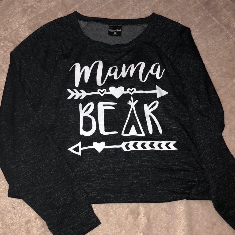 Mama bear sweat shirt large